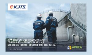 KJTS Group featured in APUEA Magazine on liquid cooling and Cooling as a Service for efficient, scalable AI data centre infrastructure.