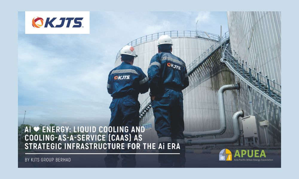 KJTS Group featured in APUEA Magazine on liquid cooling and Cooling as a Service for efficient, scalable AI data centre infrastructure.