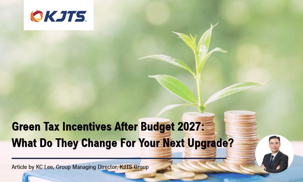 give me a meta description Discover KC Lee’s insights on Budget 2027 green tax incentives, GITA eligibility, and key financial considerations for cooling plant upgrades and energy efficiency investments.