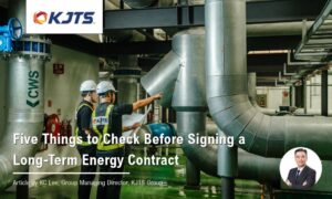 Explore five key considerations before signing a long term energy contract, including equipment responsibility, performance, savings, future needs and contract expiry.