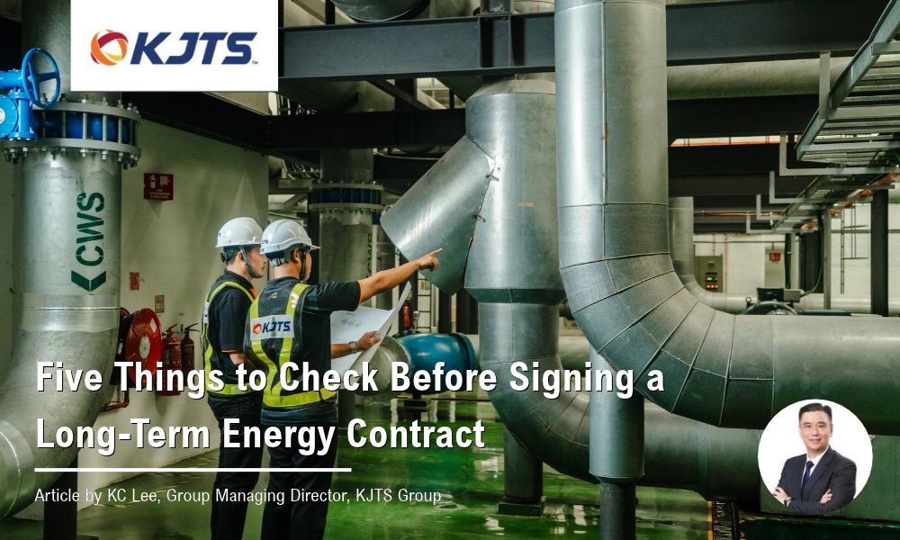 Explore five key considerations before signing a long term energy contract, including equipment responsibility, performance, savings, future needs and contract expiry.